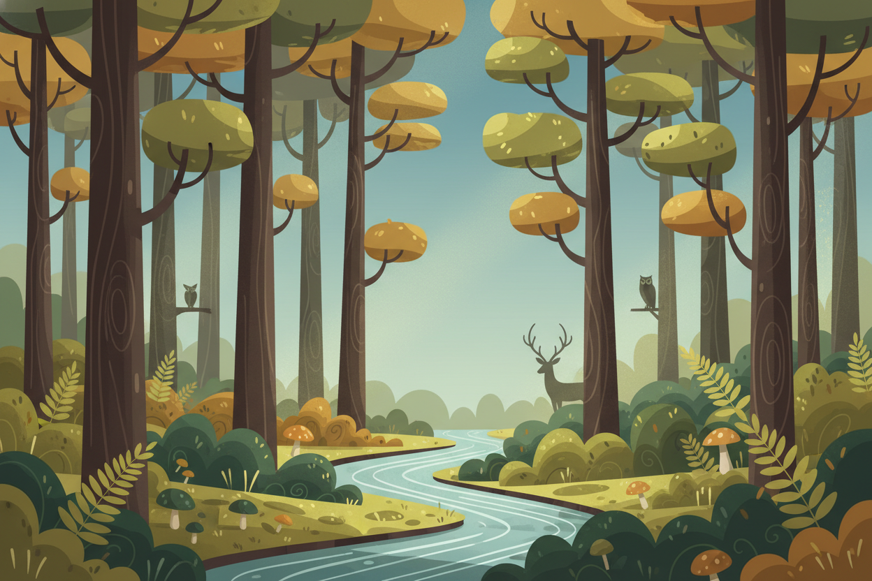 make it a mature nature them but cartoon